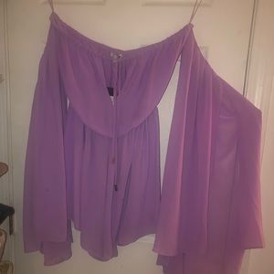 Pinkish/purple romper, size XL, stretchy